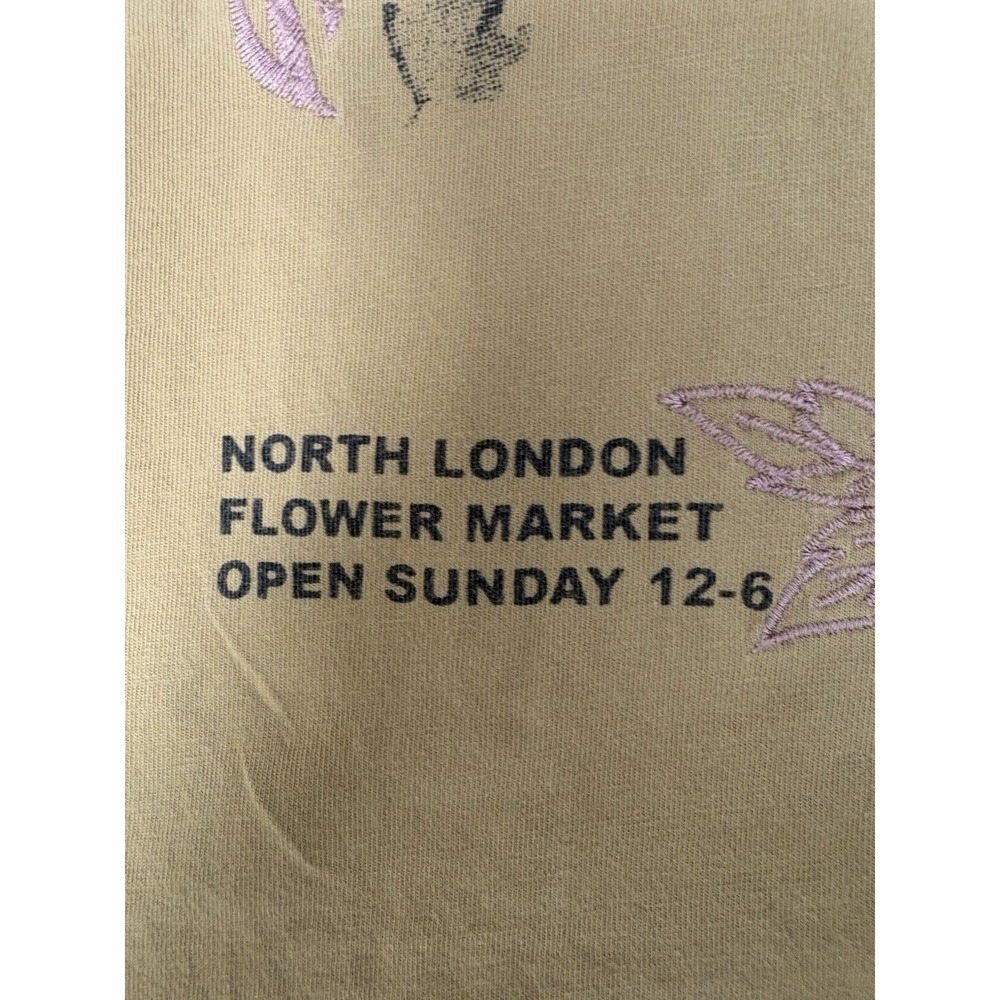 ASOS Curve London Flower Market Graphic T-shirt Purple Sz 3X Out Of Stock - Picture 10 of 13